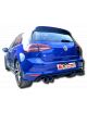 VW GOLF 7R et 8R 2.0 TFSI Silencieux Groupe N RC RACING sortie 2x85mm