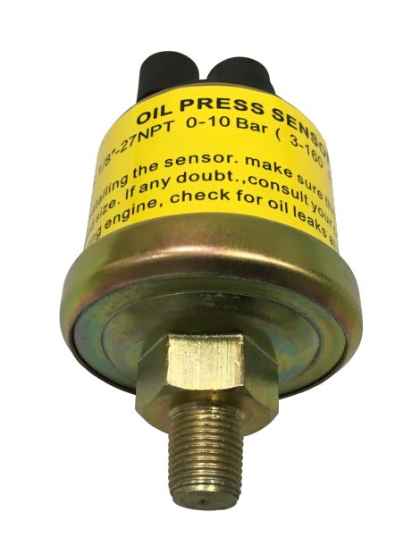 Transmetteur Capteur Pression Capteur pour Eau Air de Carburant  Pétrole,1/8NPT Filetage en acier inoxydable : : Commerce,  Industrie et Science