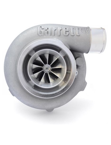 Turbo GARRETT GTX3076R GEN2 sur roulements, carter échappement : A/R .82, collecteur T3, descente V-Band 3", wastegate externe