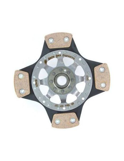 Disque d'embrayage renforce rigide metal fritte SACHS Performance diametre 228mm, 14 cannelures