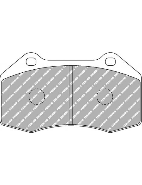 Plaquettes de frein FERODO DSUNO référence FRP3075ZB (le jeu)