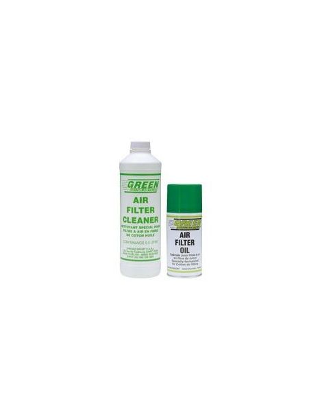 Kit nettoyant + huile pour Filtre à air Green NH01