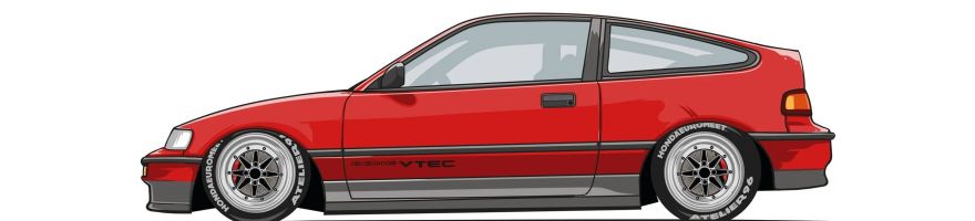 HONDA CRX II ED EE 1987-1992